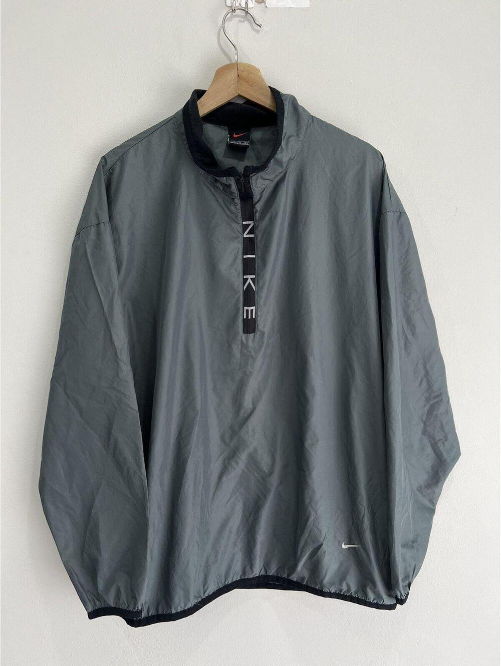 Vintage Nike Pullover Zip Windbreaker Jacket Spellout